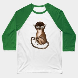 Squirrel Monkey Baseball T-Shirt